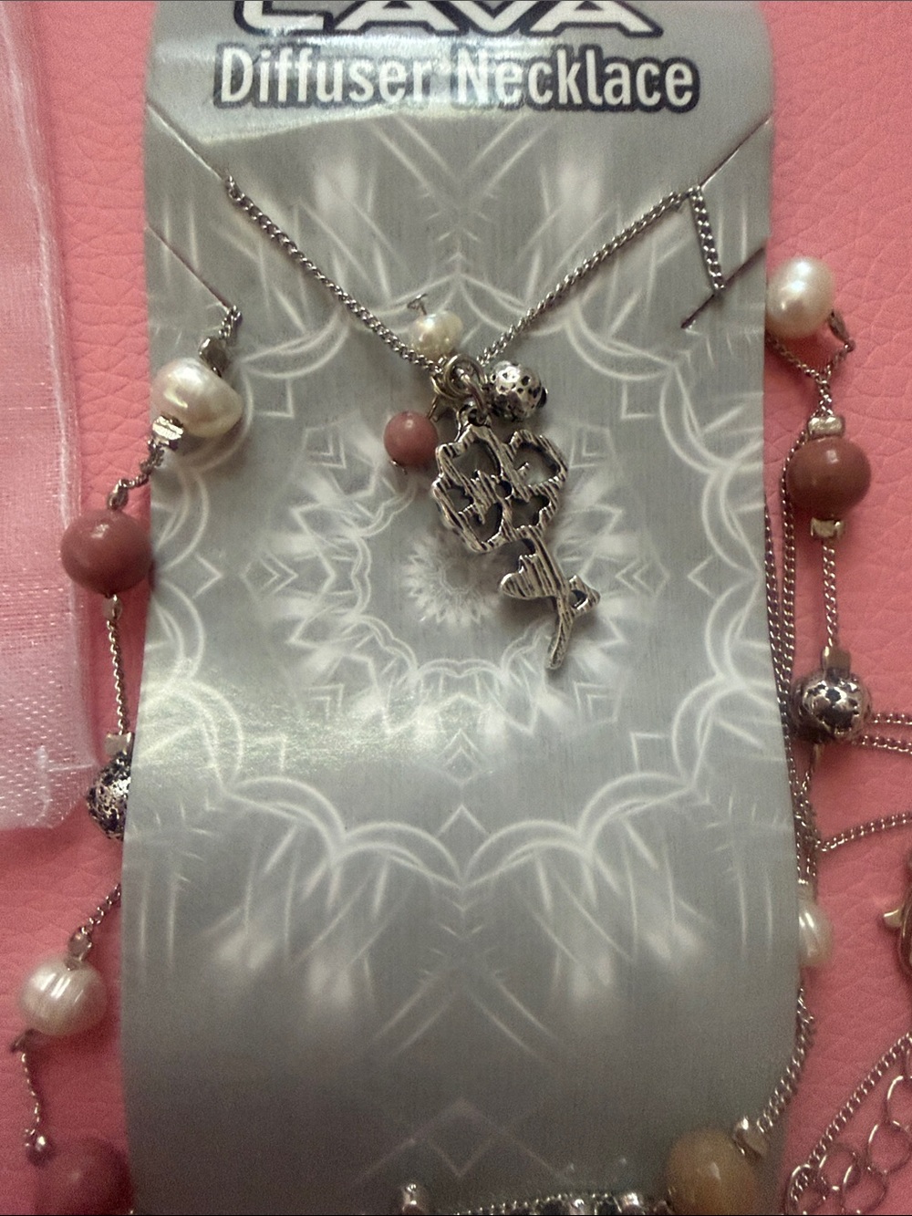Lava diffuser necklace